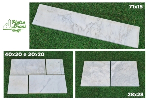 Pavimenti in Marmo di Carrara STOCK